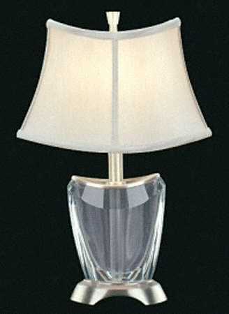 Eclipse (Panels) 19" Electric Lamp & Shade