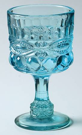 Eyewinker Blue by L G Wright Glass