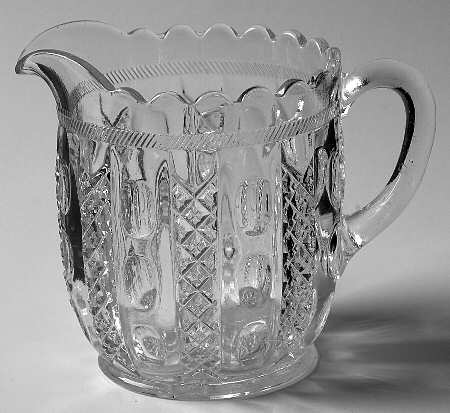 Column Thumbprints Creamer