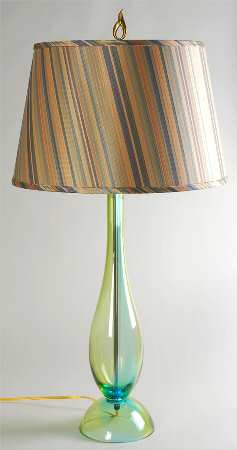 Evolution (Ocean Motif) Electric Lamp & Shade