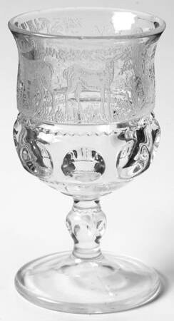 King's Crown Forest (Etch) by L G Wright Glass