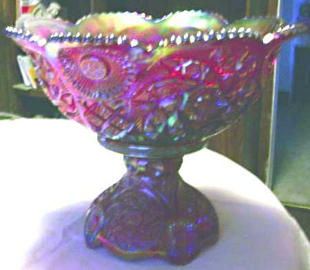 Buzz Star Ruby Carnival by Westmoreland