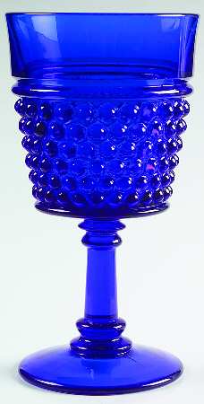 American Hobnail Cobalt by Westmoreland