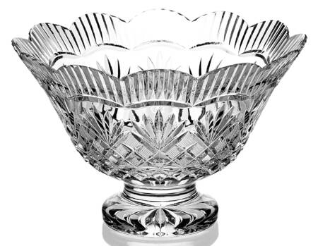 Georgian Strawberry 11" Footed Bowl