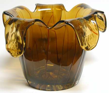 Evolution (Red Amber) 7" Round Bowl