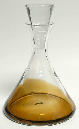 Evolution (Red Amber) Decanter & Stopper