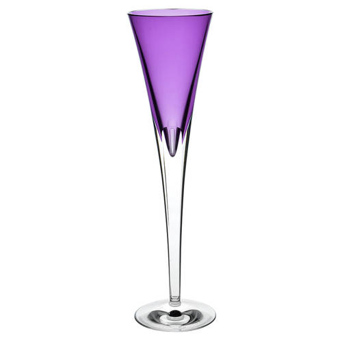 Eclipse Amethyst Fluted Champagne