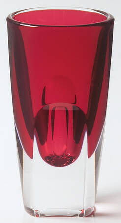 Eclipse Red Shot Glass