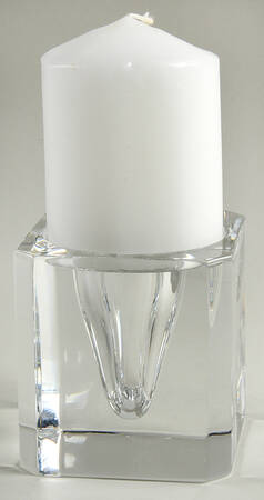Spire 3" Pillar Candleholder