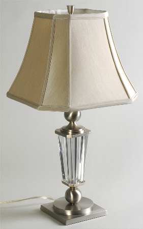 Spire 25" Electric Lamp & Shade