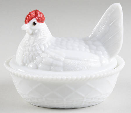 Animals & Figurines 5" Hen on Nest
