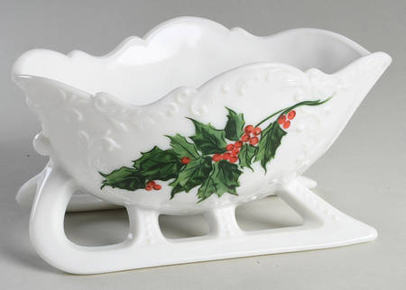Animals & Figurines Large Sleigh Bowl