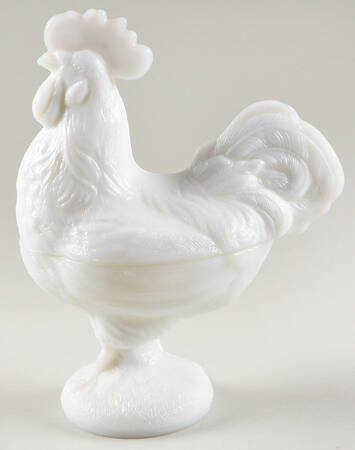 Animals & Figurines #SR-1 Standing Rooster & Lid