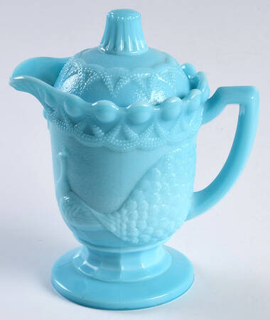 Animals & Figurines Peacock Creamer & Lid