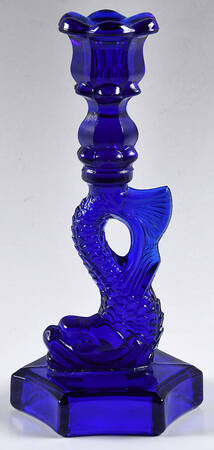 Animals & Figurines 9" Dolphin Candlestick