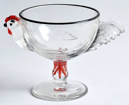 Animals & Figurines Rooster Sherbet