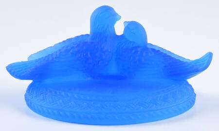 Animals & Figurines #LB-1 Lovebirds Dish-Lid