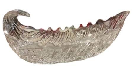 Animals & Figurines 12" Leaf Shape Bowl