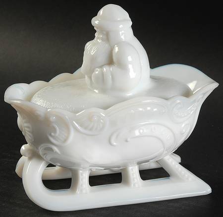 Animals & Figurines #1872 Santa on Sleigh