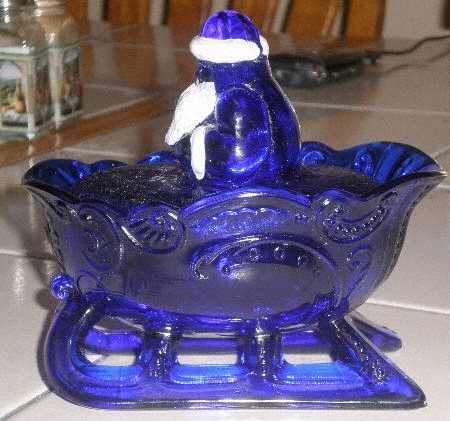 Animals & Figurines #1872 Santa on Sleigh