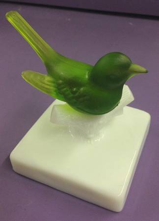 Animals & Figurines #WR-2 Wren Bird on White Perch