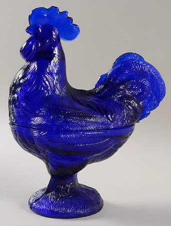 Animals & Figurines #SR-1 Standing Rooster with Lid
