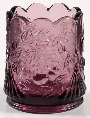 Cherry Amethyst by L G Wright Glass