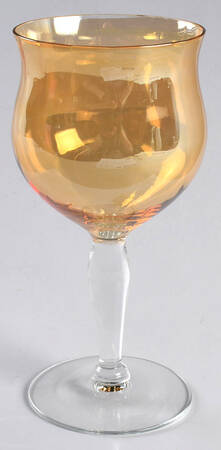 Amber Lustre by West Virginia Glass Specialty