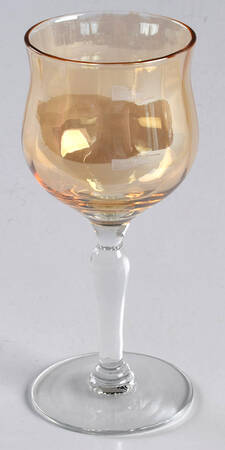 Amber Lustre Cordial Glass