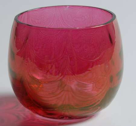 Rose Lustre Loop Optic Punch Cup