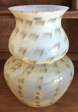Evolution (Amber & Ocelot) 14" Flower Vase