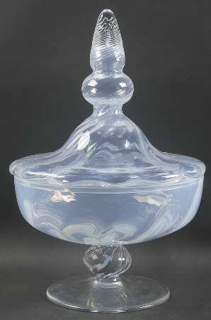 Evolution (Optic Opal) Compote & Lid