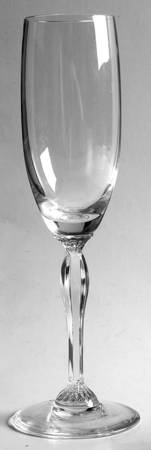 Allegra Plain (Non Optic) Fluted Champagne