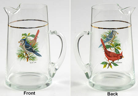 American Songbirds 32 Oz Ice Lip Pitcher