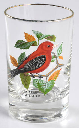 American Songbirds 4 Oz Flat Tumbler