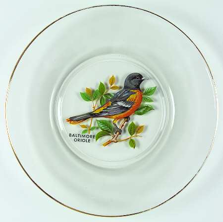 American Songbirds Luncheon Plate
