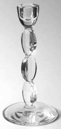Oval Link 7" Single Light Candlestick