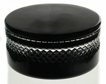 Black Cut Trinket Box with Lid