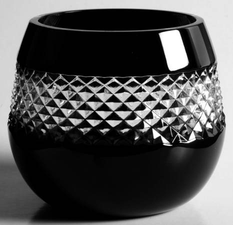 Black Cut 3" Votive Candle