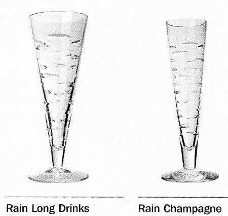 Rain Fluted Champagne