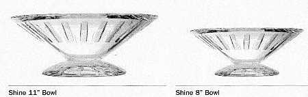 Shine 11" Footed Bowl