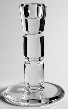 David 6" Single Light Candlestick