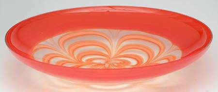 Evolution (Red & Gold) 13" and Over, Platter