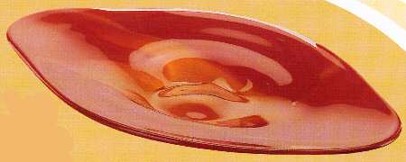 Evolution (Orange & Gold) Oval Centerpiece