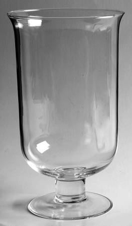 Vintage Garden 9" 1 Piece Open Hurricane