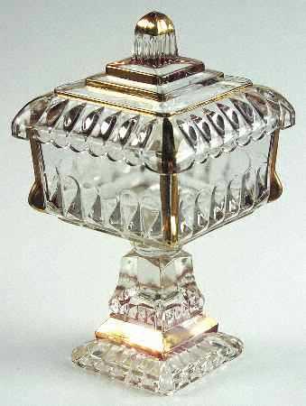 Wedding Clear (Gold Trim) by Jeannette