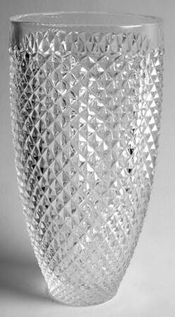 Diamond 9" Flower Vase