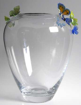 Borboletta 12" Flower Vase