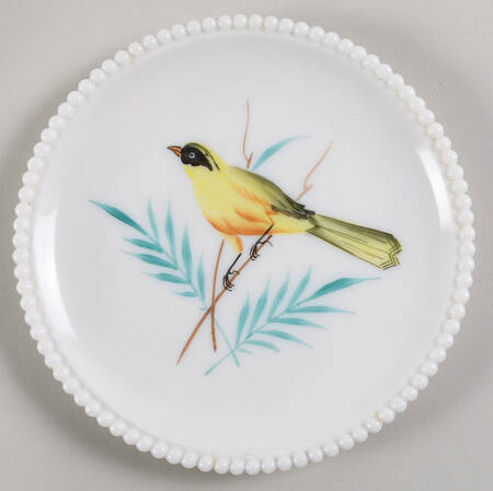 Beaded Edge Birds 7" Salad Plate