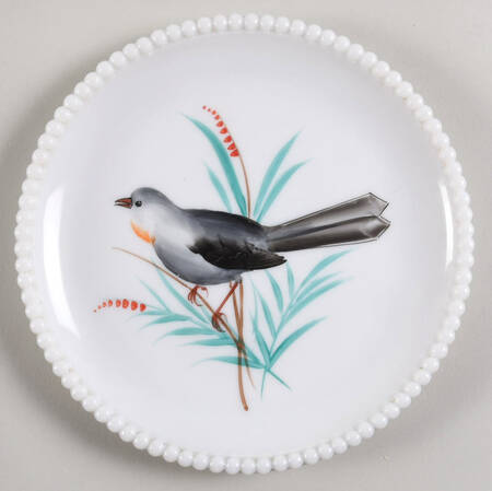 Beaded Edge Birds 7" Salad Plate